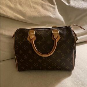 Louis Vuitton Dark Brown Monogram Satchel